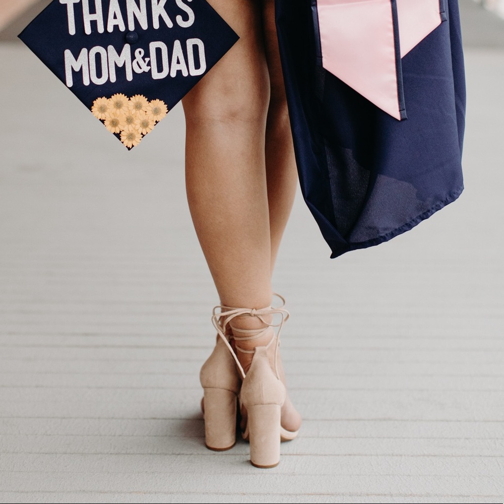 Forever 21 Nude Suede Tie Up Heels